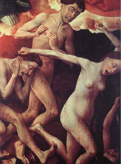 WEYDEN, Rogier van der The Last Judgment oil painting picture
